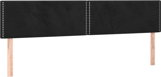 vidaXL-Boxspring-met-matras-fluweel-zwart-160x200-cm