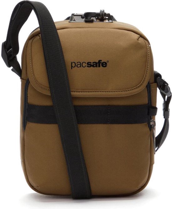 Pacsafe Metrosafe X - sac à bandoulière compact marron clair - 30610205