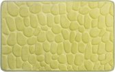 Badmat Ca. 50 x 80 cm Memory Foam Microvezel Groen