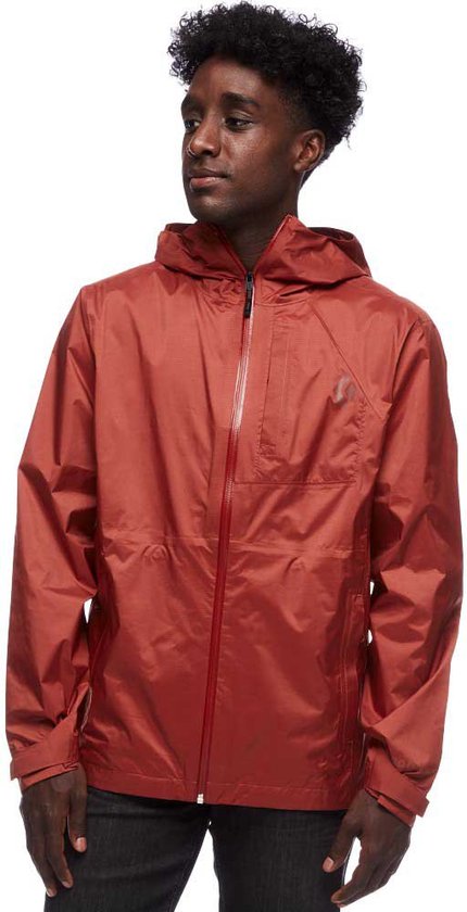 BLACK DIAMOND TreeLine Veste de Pluie Homme - Red Rock - M