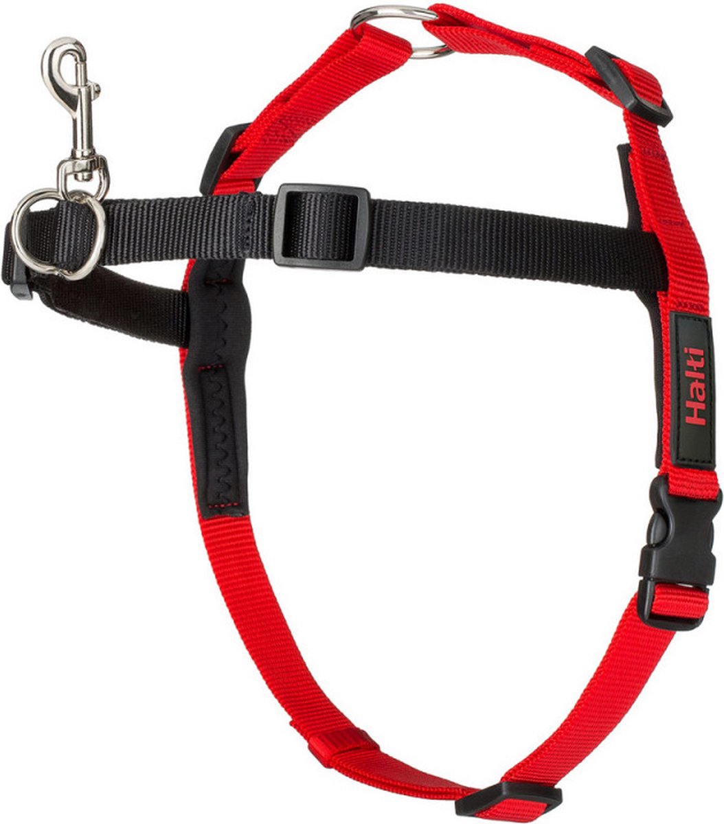 Bol.com Halti Harnass Hondentuigje - Anti trektuigje - M - 60 tot 80 cm – Zwart aanbieding