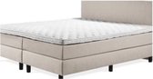 Boxspring Luxe 140x220 Glad beige