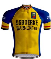 Retro Wielershirt IJsboerke Warncke Geel - REDTED (3XL)