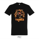 T-shirt Enjoy the little things - T-shirt korte mouw - zwart - 4 jaar