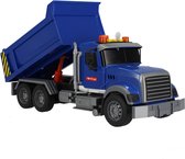 MEGA CREATIVE - Blauwe vrachtwagen/kiepwagen op batterijen, voor vanaf 3 jaar