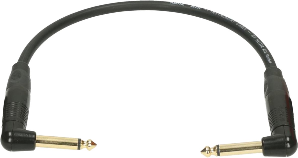 Klotz KIKPK020RR Patchkabel 0,2 m - Stereo patch kabel