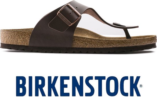 Birkenstock Ramses BF Regular Fit Heren Slippers - Brown - Maat 41 | bol.com