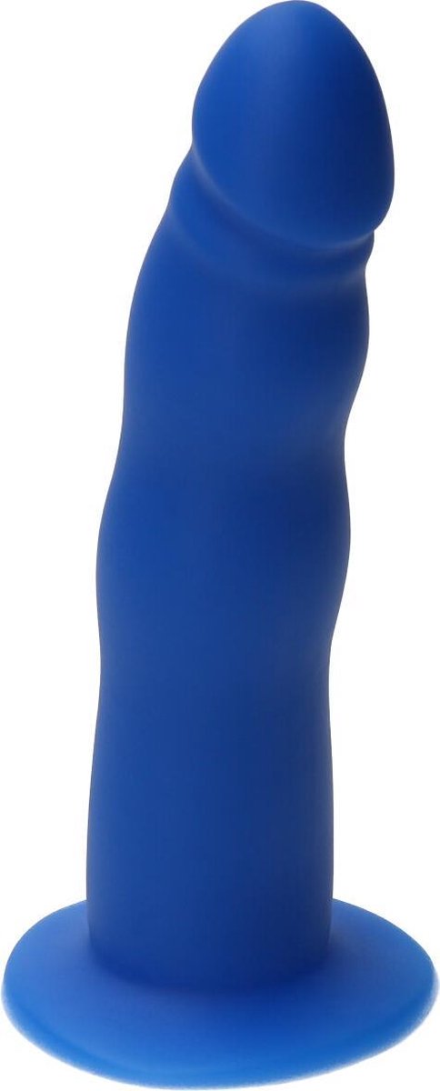 Goedkoopste Ylva & Dite - Anteros - Realistische Siliconen dildo met zuignap - Voor mannen, vrouwen of samen - Handgemaakt in Holland - Dark blue