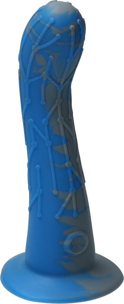 Goedkoopste Ylva & Dite - Cryptodite - Siliconen G-spot / Anale dildo - Made in Holland - Grijs / Licht Blauw