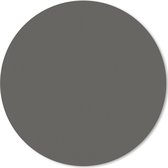 Muismat - Mousepad - Rond - Grijs - Kleuren - Effen - 50x50 cm - Ronde muismat