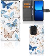 Telefoonhoesje met Pasjes geschikt voor Xiaomi 13 Lite Vlinder