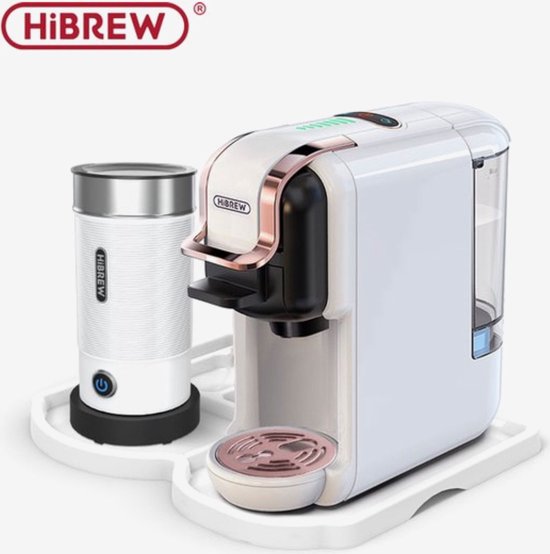 Mauve - Cafetière / mousseur à lait - Wit - Café - Machine à café - Design  compatible... | bol