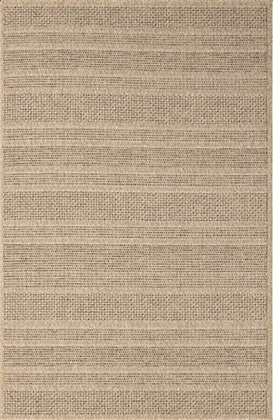the carpet Kansas - stevige binnen- en buitentapijt in natuurlijke jute