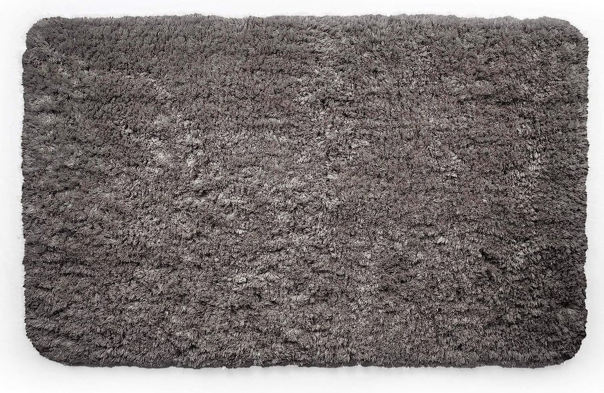 Badmat Antislip 60x50 cm - BeauMare FL Hoogpolig Tapijt in Shaggy Look geschikt voor Vloer