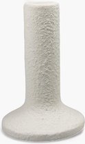 Leeff kandelaar celeste wit groot - cement - Ø 8,6 centimeter x 13 centimeter