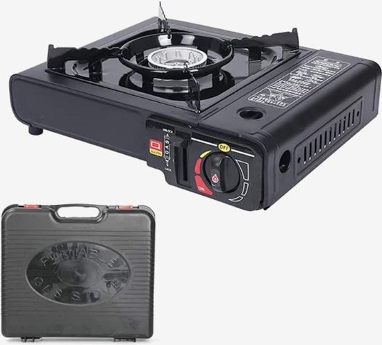 Draagbare Gasfornuis/ Camping Kookstel/ Inclusief 4 Gasflessen/Gas Stove/ Gasfornuis — afbeelding 5