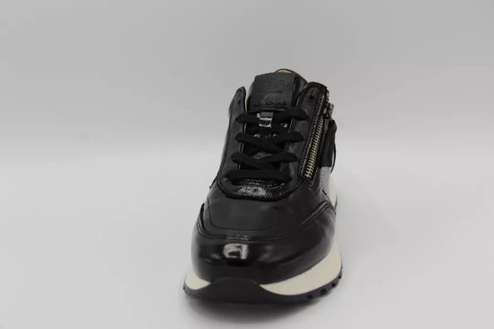 AQA Zwart lak sneaker (Maat - 38, Kleur - Zwart)
