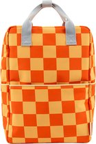 Sticky Lemon Farmhouse Backpack Large Checkerboard pear jam - ladybird red