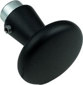 AMI knopkruk gatdeel - bol rondmodel - 160/50 - zwart