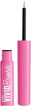 Nyx Professional Makeup - Vivid Brights Liquid Liner - Pink Liquid Eye Liner - Don't Pink Twice