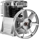 Bol.com Happyment Luchtcompressor - Hoofdzuiger Twin Cilinder - Eentraps 2.2KW 375 L/Min 12CFM - 11 Bar - 1300Rpm landbouw indus... aanbieding