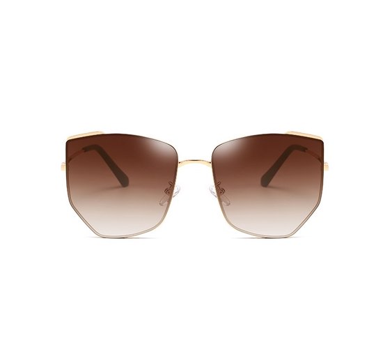 BUGOLINI® Amilya - Designer Zonnebril Voor Dames - UV400 - Gold / Light Coffee van BUGOLINI — afbeelding 2