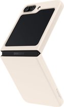 Spigen Hoesje Geschikt voor Samsung Galaxy Z Flip 5 - Air Skin - Back Cover - Ivory