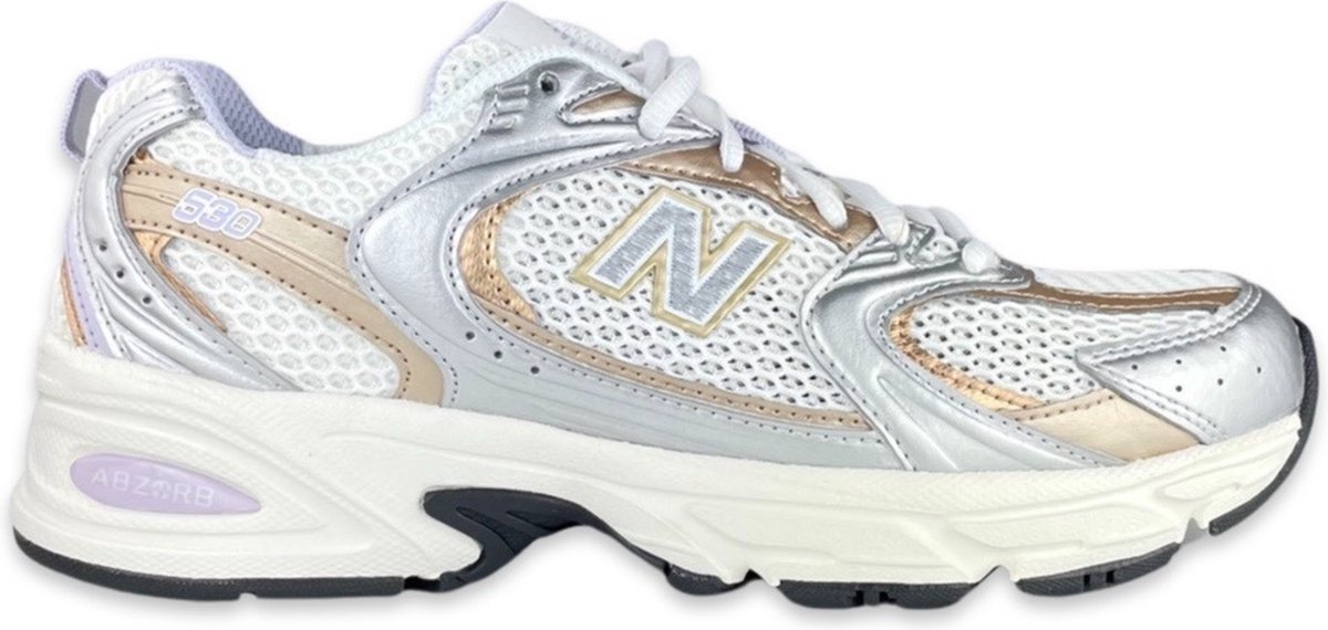 New Balance Mr530 M Lage sneakers - Dames - Zilver - Maat 38 | bol