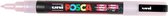 Krijtstift - Chalkmarker - Universele Marker - Uni Posca Marker - Roze Glitter - PC-3ML - 0,9mm - 1,3mm - 1 stuk