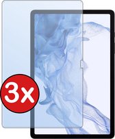 Screenprotector Geschikt voor Samsung Galaxy Tab S9 Plus Screenprotector Tempered Glass Screen Protector Gehard Glas - Screenprotector Geschikt voor Samsung Tab S9 Plus Screenprotector Glas - 3 PACK
