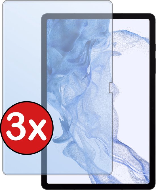 Screenprotector Geschikt voor Samsung Galaxy Tab S9 Plus Screenprotector Tempered Glass Screen Protector Gehard Glas - Screenprotector Geschikt voor Samsung Tab S9 Plus Screenprotector Glas - 3 PACK