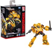 Hasbro Transformers - Gamer Edition Bumblebee 11 cm Generations Studio Series Deluxe Class Action figure - Multicolours