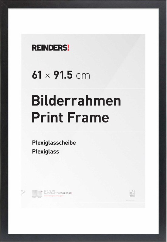 Reinders - Cadre interchangeable - Format d'affiche 61x91,5cm