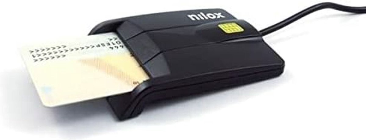 Card Reader Nilox NXLD001 DNI (ID Card) Black