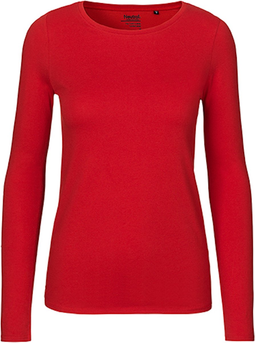 Neutral Ladies´ Long Sleeve T-Shirt NE81050 - Red - S