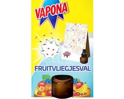 Vapona - Fruitvliegjesval - - Langdurige Werking - Ononderbroken Actie - Insectenbestrijding - Insectenval - 40 ml