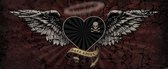 Alchemy Heart Dark Angel Tattoo Photo Wallcovering