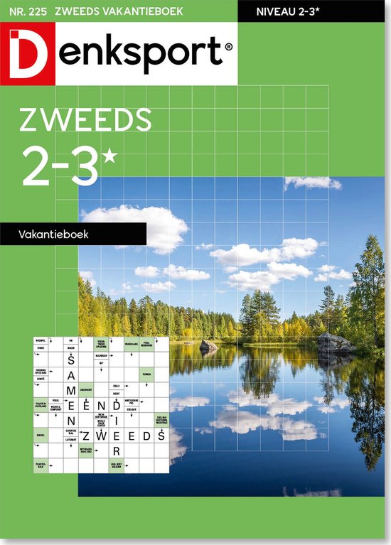 Denksport puzzelboek Zweeds pakket 4 - Denksport