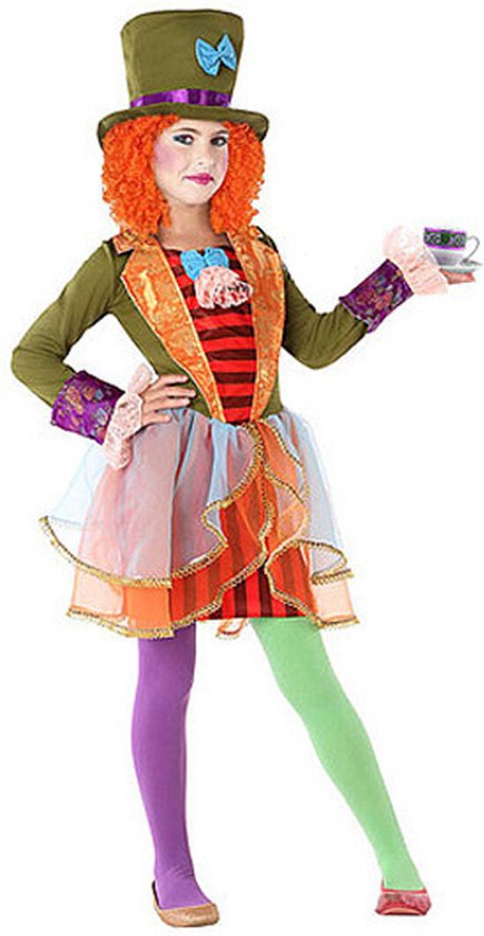 Costume for Children Crazy female milliner (2 Pcs) - BigBuy Carnival