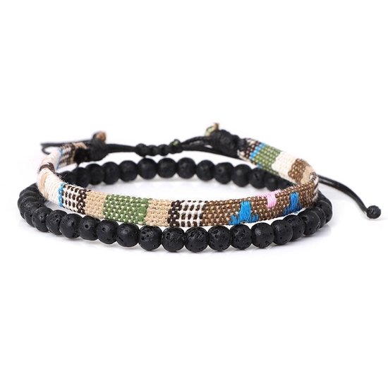 Bracelet Sorprese - Sun - bracelet femme & homme - bracelet amitié - réglable - cadeau - Modèle B