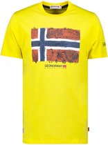 T-shirt Expédition Geographical Norway Col Rond Avec Imprimé - L