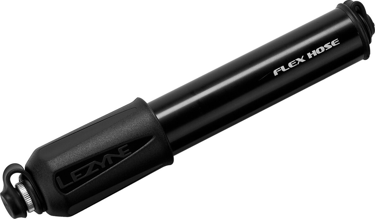 Bol.com Lezyne Sport Drive HV S - Handpomp - Fietspomp - Flex Hose - Tot 6.2 bar - Presta en Schrader ventielen - Aluminium - Zwart aanbieding