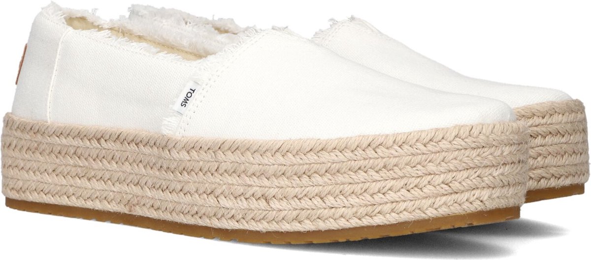 Toms Valencia Espadrilles - Dames - Wit - Maat 36,5