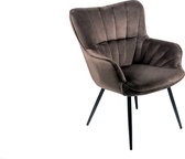 Feel Home - Fauteuil - Vincenza - Antraciet