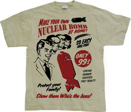 Make Your Own Nuclear Bomb - Small - Khaki