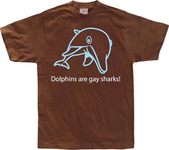 Dolphins Are Gay Sharks! - Small - Bruin