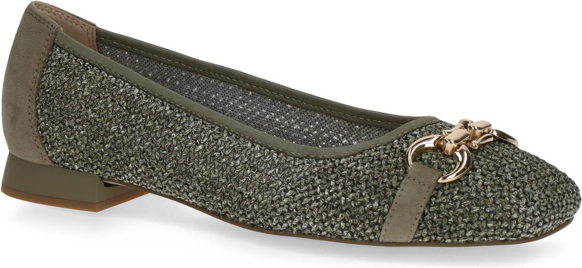 CAPRICE Ballerine 9-22152-41 Largeur G, Noir/Comb, 36 EU