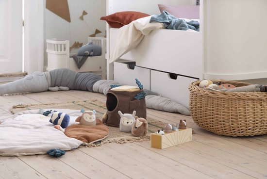 Sebra Activity Toy Hide & Seek - Boomstam Verstoppertje Spelen met Dierenvriendjes 0+jr van Sebra. — afbeelding 3