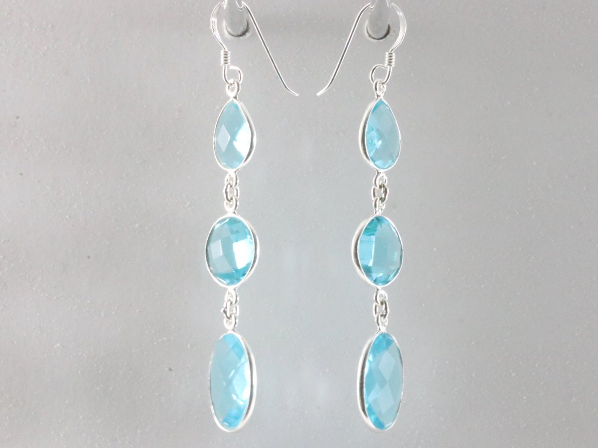 Oorbellen - Topaas - Steensoorten - Sieraden Oorbellen - Topaas - Steensoorten - Sieraden