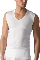 Mey Chemise Sans Manches Casual Coton Hommes 49037 - Blanc - XL